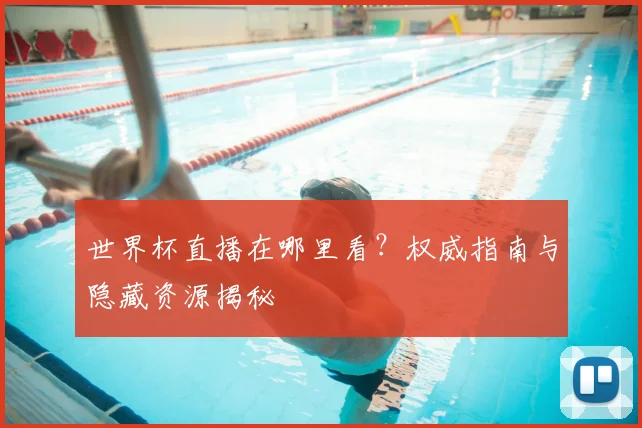 世界杯直播在哪里看?权威指南与隐藏资源揭秘